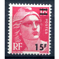 Франция - 1954г. - Марианна. Стандартный выпуск - 1 марка - полная серия, MH [Mi 986]. #2-Fr-51-A-2