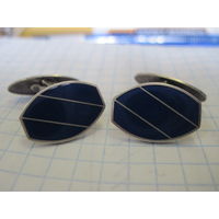 Запонки 916 пробы с рубля!