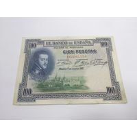 100 песет 1925 Испания