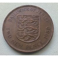 Джерси 2 Пенса, 1980  6-7-30