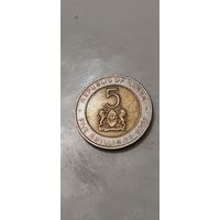 Кения 5 шиллинг 1997
