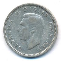 Великобритания 6 пенсов 1942 г. Ag. Оригинал