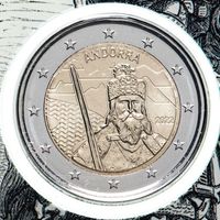 2 евро 2022 Андорра Карл Великий BU