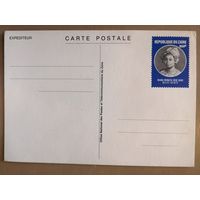 Заир почтовая карточка 3, на марке Мама президента Мобуту Сиссе