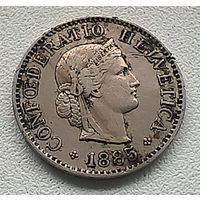 Швейцария 5 раппенов, 1885  3-5-31