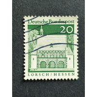 Германия 1966. Здания Германии 12 века. Сторожка в Лорше/Гессене