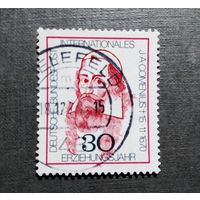 Марка Германия 1970 гол 300 лет со дня смерти Амоса Коменского