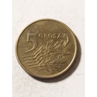 Польша 5 грош 2005