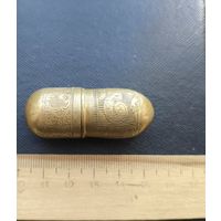 Игольница латунь