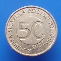 Словения 50 толаров 2003
