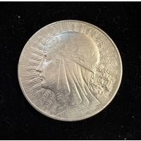 5 злотых 1933 г.  Польша.  Ядвига.  Серебро