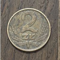 Польша 2 Злотых 1977г.