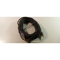 RCA - RCA. 3 метра. Тюльпан. Профессиональный кабель для звука