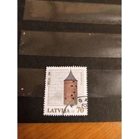 2000 Латвия мих 526 дорогая концовка архитектура (2-16)