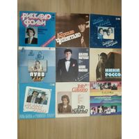 Итальянская эстрада. 9 шт.