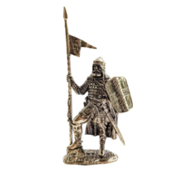 Статуэтка Рыцарь с копьём Бронза