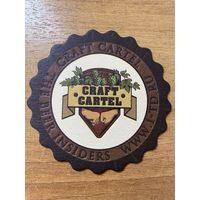 Подставка под пиво "Craft Cartel" /Россия/