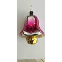 Елочная игрушка СССР. Колокольчик. Редкость!!!