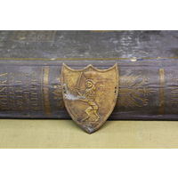 Киверная бляха армии НАПОЛЕОНА, линейный полк. ВОЙНА 1812 год. Распродажа коллекции вещей. С РУБЛЯ! АУКЦИОН!