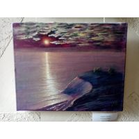 Картина Сергей Радюк "Южное море", 40х50, х/т, 2024 г.