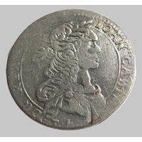 Орт литовский 18 грошей 1664 Вильно Ян Казимир