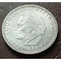 Германия 5 марок, 1970 200 лет со дня рождения Людвига ван Бетховена  ( 1-10-7 )