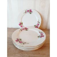 Тарелки Япония 23 см 6 шт. Винтаж. Цена за всё!