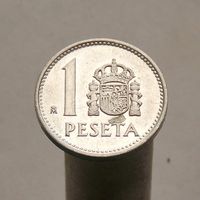 Испания 1 песета 1988