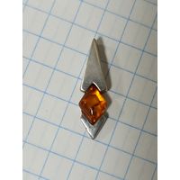 Кулон Подвеска Янтарь Серебро ? С 1 рубля