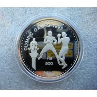 500 рупий 1992 Непал. Бокс. Олимпийские игры. Серебро 925
