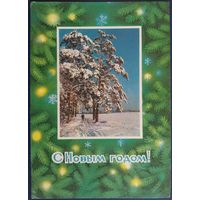 С Новым годом! Худ. В.Пономарев.Чистая. 1976 г.