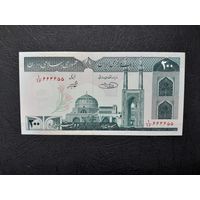 200 риалов 1985 года. Иран. UNC