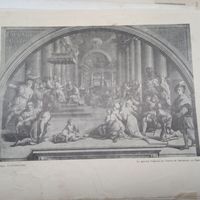 ДАРЪ КОНСТАНТИНА. Энциклопедическая гравюра конец 19в. 28х19см. Спб.