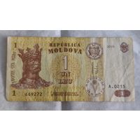 1 лей 2010 Молдова. А.0215