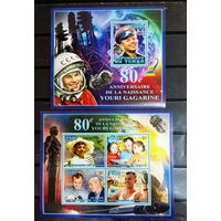Чад 2014г космос  ГАГАРИН ВОСТОК   MNH