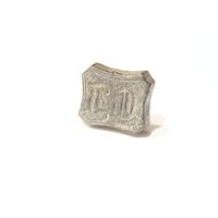 Печать с инициалами "ED" 19-го века. Размер 19х12х30 мм