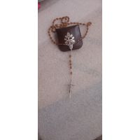 РОЗАРИЙ ЧЁТКИ КАТАЛИТИЧЕСКИЕ ВАТИКАН В ОРИГИНАЛЬНОМ ЧЕХЛЕ СОСТОЯНИЕ ! НА  ФОТО . ОРИГИНАЛ  .  Распродажа Коллекции !!! . Экспресс  Аукцион  не с рубля без МПЦ и прочего 3 ДНЯ  .Много лотов в продаже .