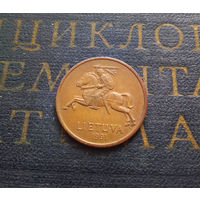 50 центов 1991 Литва #01 XF