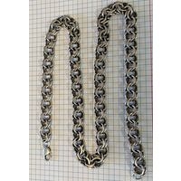 Цепочка серебряная 925 проба . Вес 102 грамма