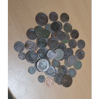 Николаевская медь. Номиналы, года. 58шт