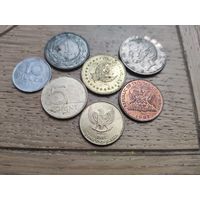 Монеты разных стран, фауна