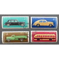 СССР.1976.Автомобили (4 марки, гашеные)