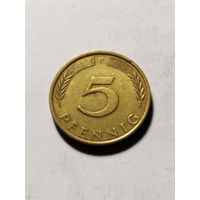 Германия 5 пфенинг 1970 D