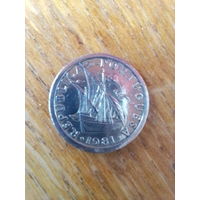Монеты. Португалия 2.5 эскудо 1981 г.
