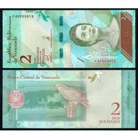 Венесуэла 2 боливар 2018 год, UNC.