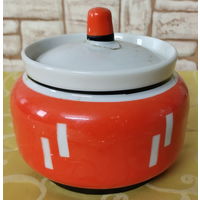 Сахарница эпохи СССР. Тернопольский фарфоровый завод (Тернополь), 1966-1974 гг