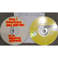 CD MP3 Лучшие рок альбомы 2010 г. - 2 CD