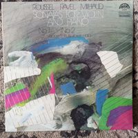 Вацлав Снитил (скрипка), Йозеф Гала (ф-но) - Альбер Руссель, Морис Равель, Дариус Мийо. Сонаты для скрипки и ф-но - Supraphon