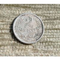 Werty71 Колумбия 2 сентаво 1921 лепрозорий