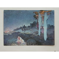 Альфонс Муха живопись 10х15 см